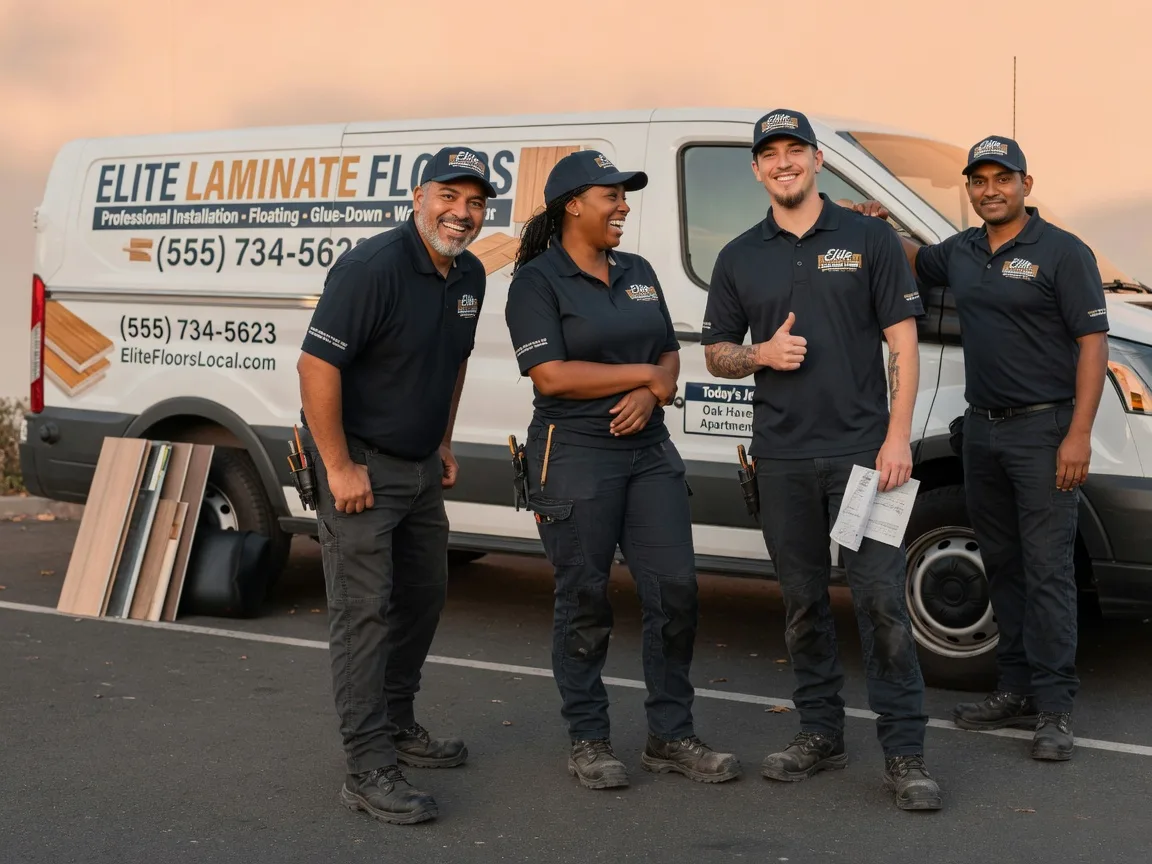 Laminate flooring installation company in Welch, OK